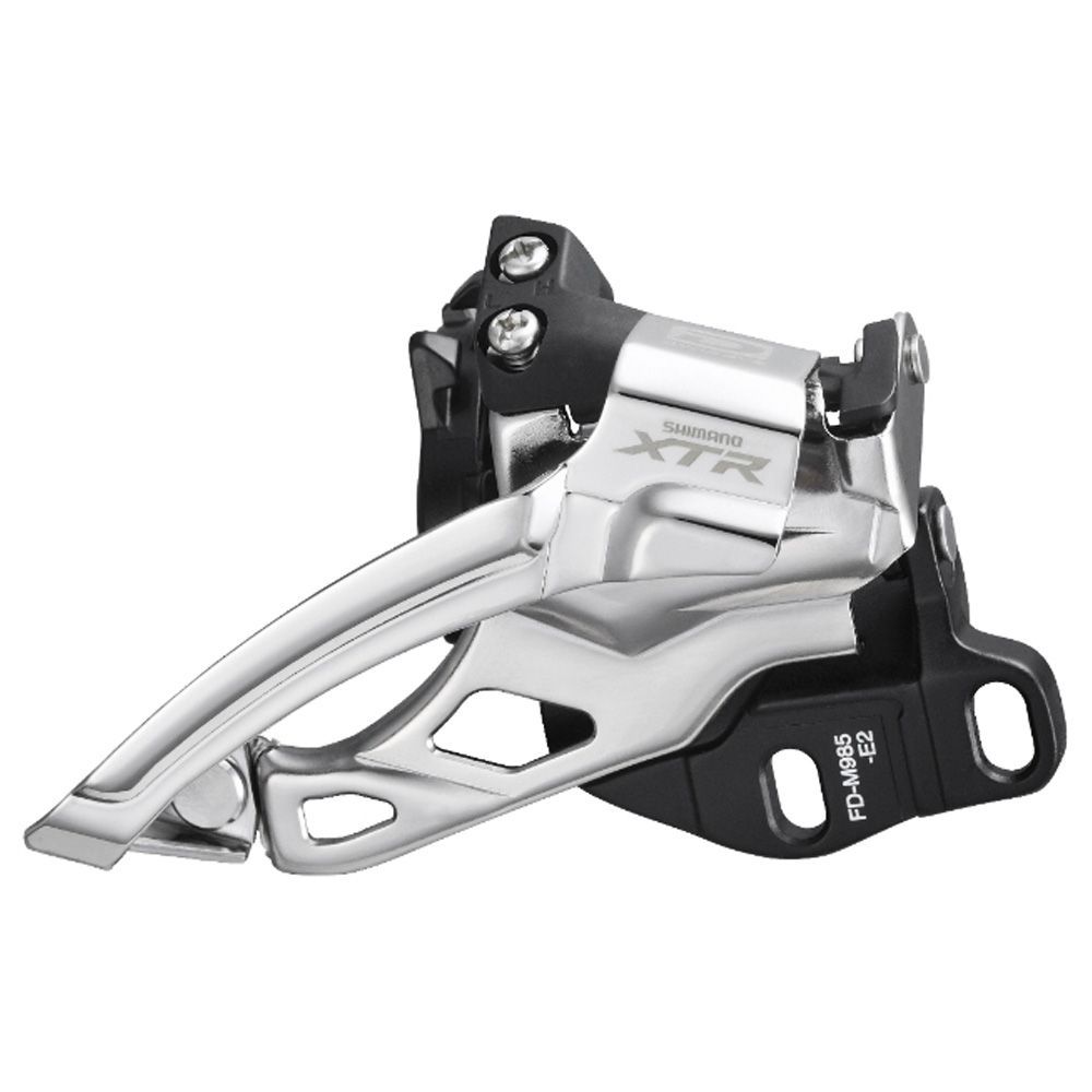 Переключатель передний Shimano XTR  FD-M985-L  2x10s  универс. тяга,нижн..хомут