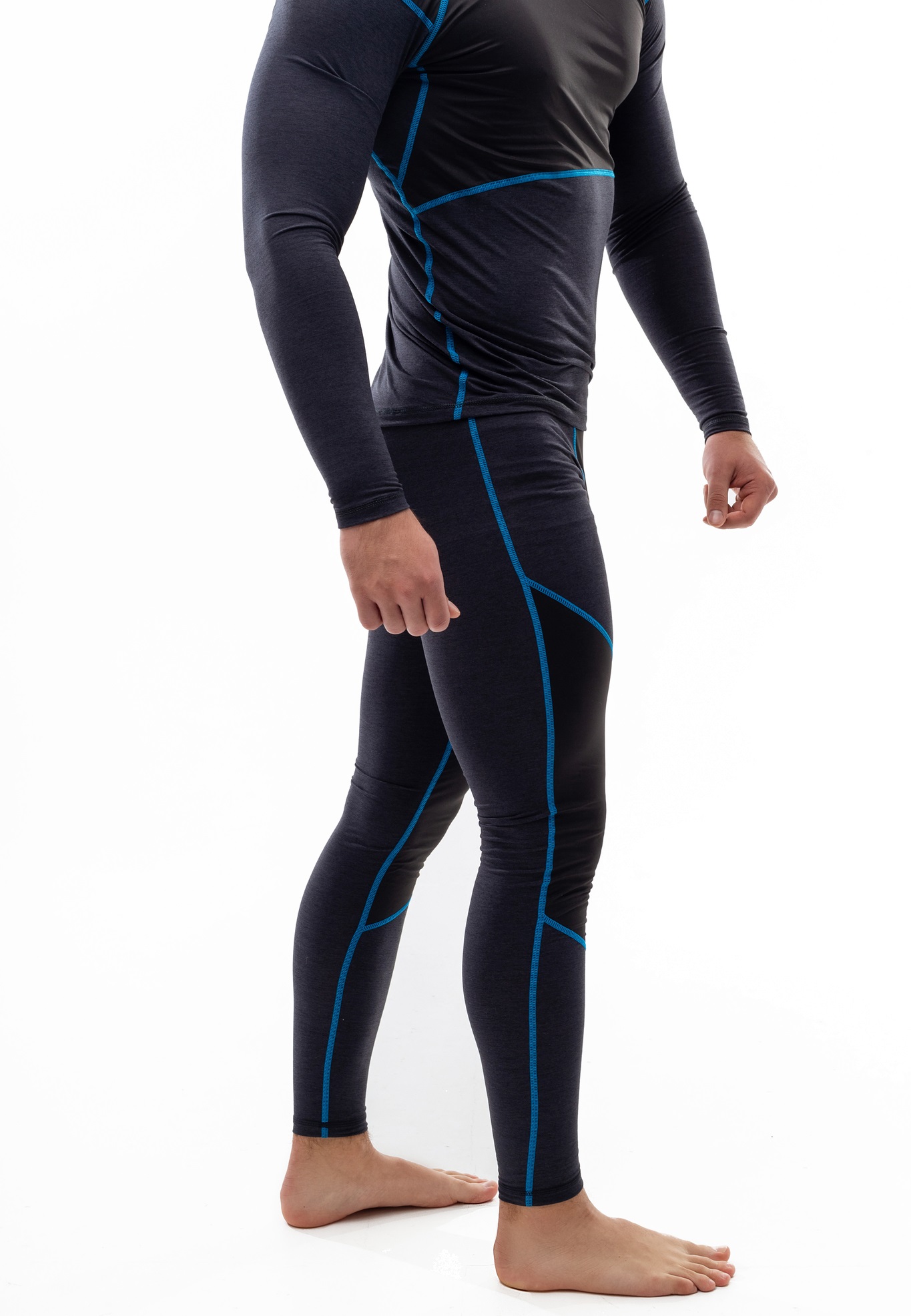 Кальсоны KV+ JULIER мужские (3XL, Черный)