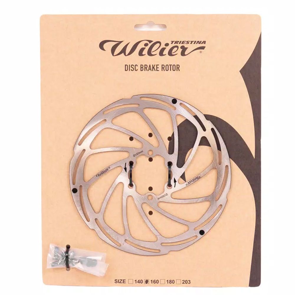 Тормозной диск Wilier Light 160mm 6 отв. 