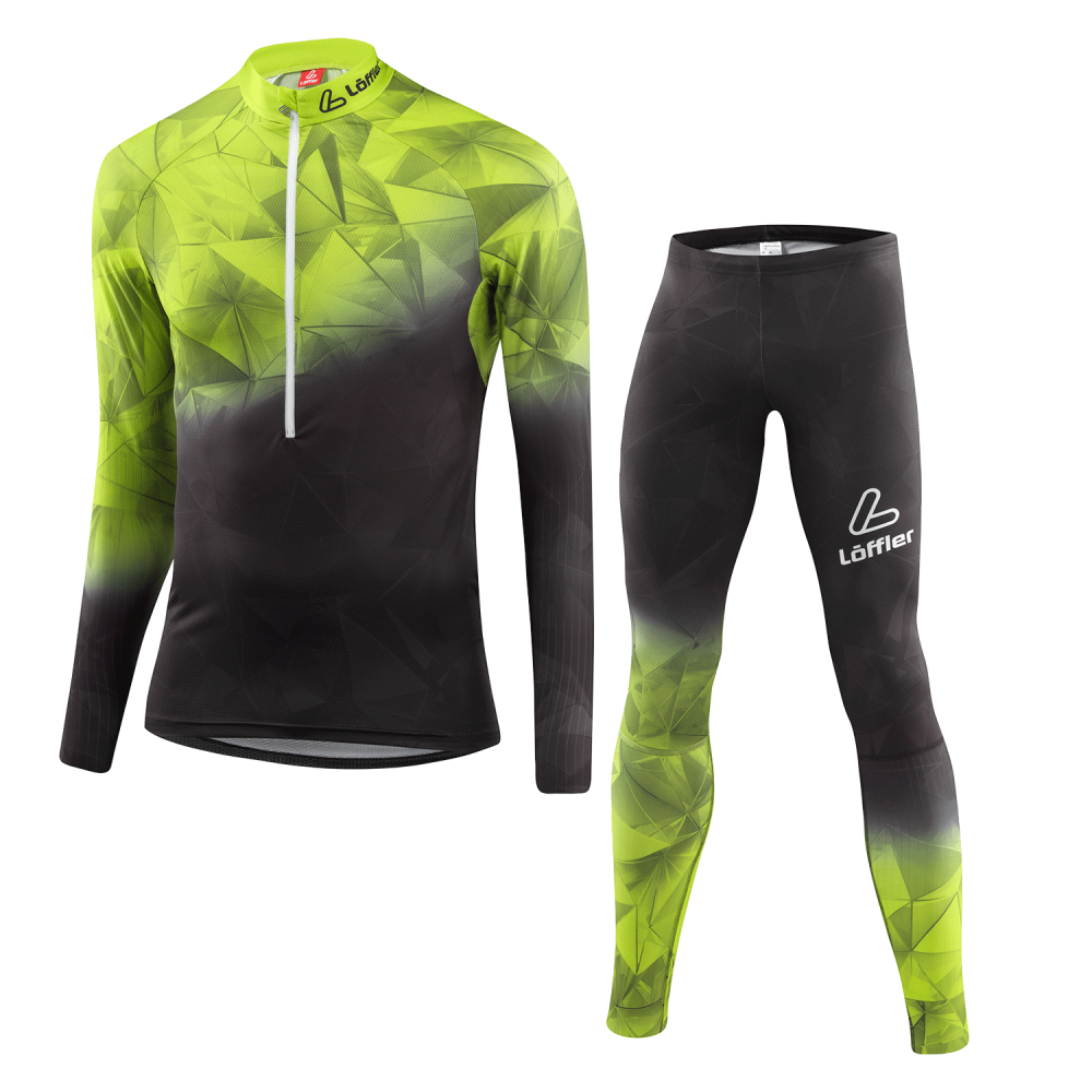 Комбинезон LOFFLER  гоночный WC мужской (48, 993 Черно-желтый)