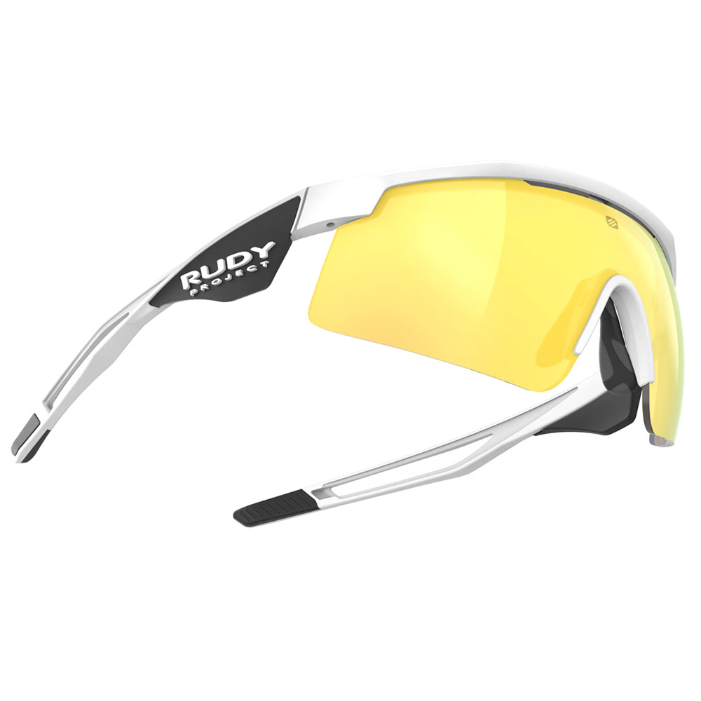 Очки Rudy Project TURBOLENCE White Matt - Multilaser Yellow