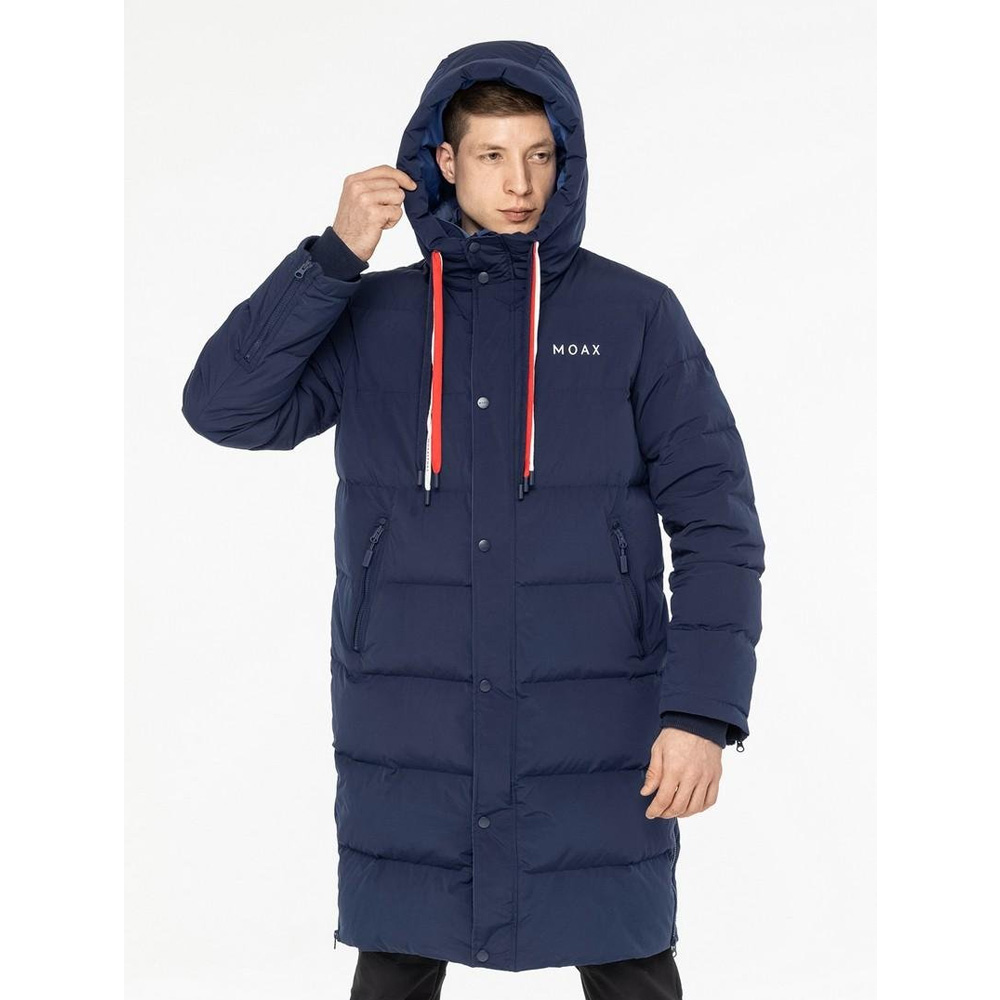 Пальто пуховое MOAX  Dachstein Team муж. (L, 72107 Синий/ Олимпийский синий)