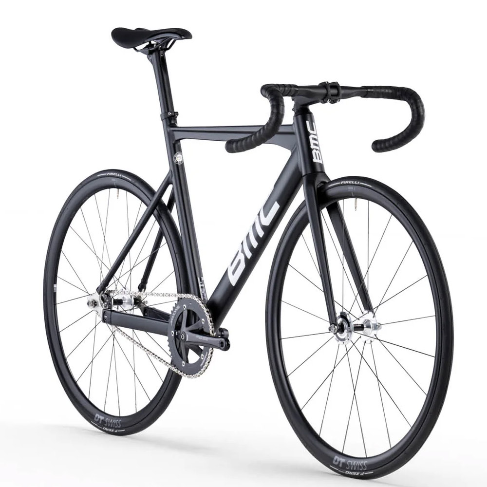 Велосипед трековый BMC Trackmachine AL ONE Miche Black/White/Carbon