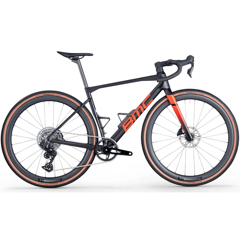 Велосипед gravel BMC Kaius 01 FOUR Rival AXS XPLR 1x13 Black/Red/Black