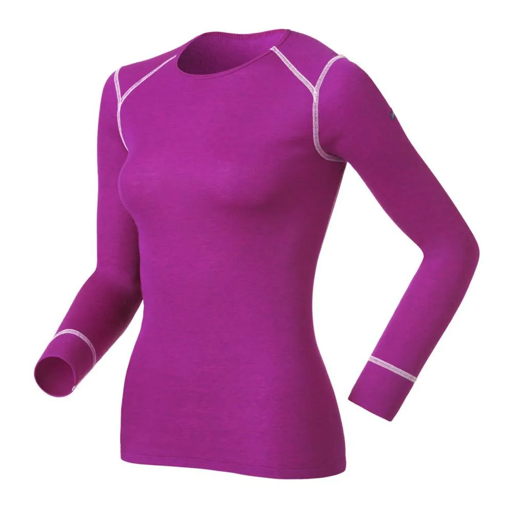 Термобелье верх ODLO ACTIVE WARM женское (L, 38500 Фиолетовый)