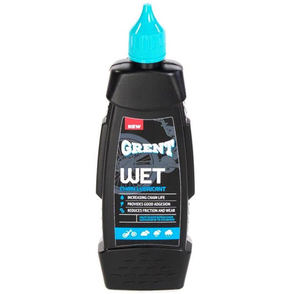 Синтетическая смазка GRENT Wet Lube для цепи для влажной погоды 60 мл 