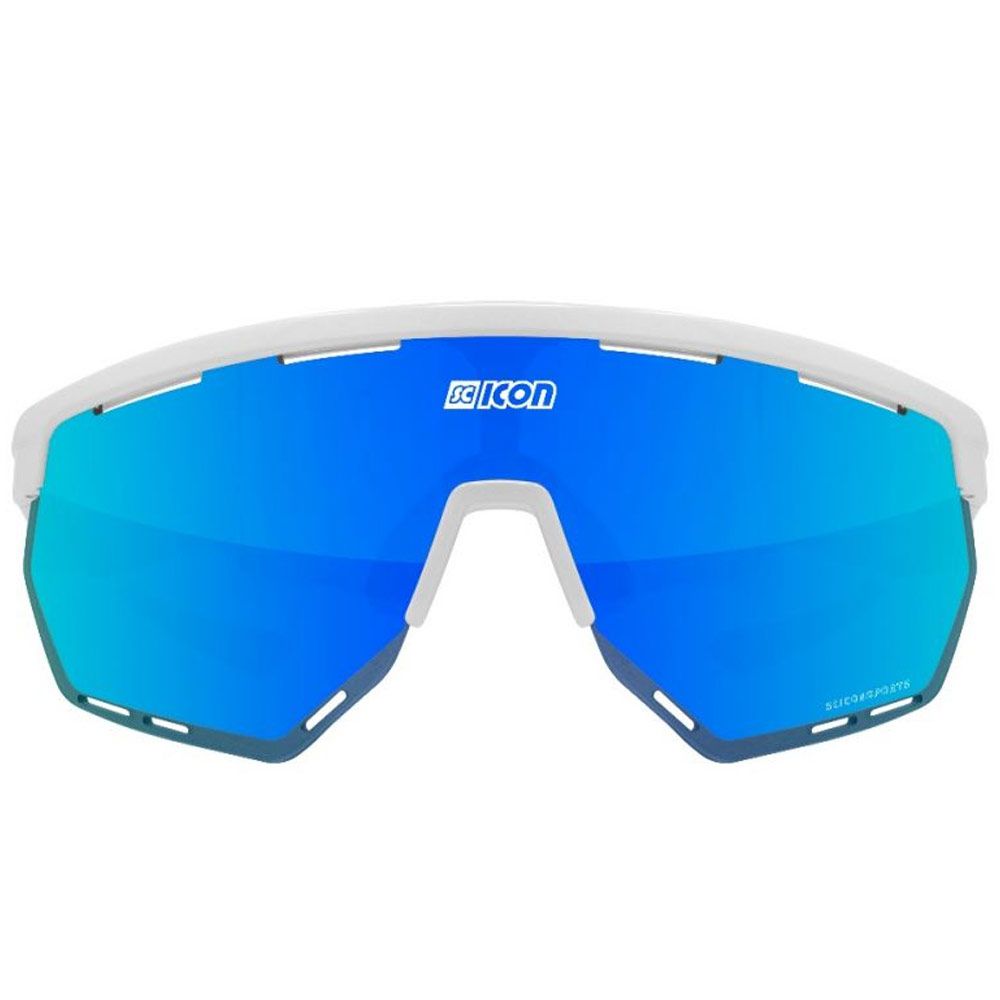 Очки SCICON Aerowing Multimirror Blue +Rain Clear /White gloss