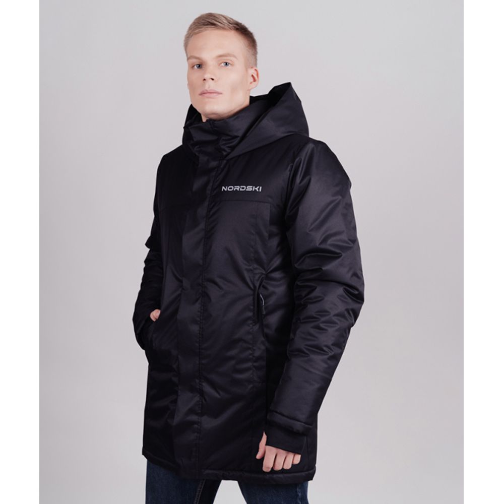 Парка Nordski мужская (3XL, 100 Черный)