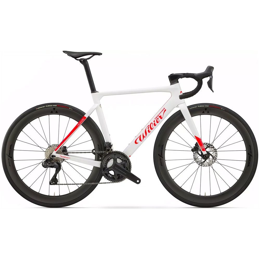 Велосипед шоссейный Wilier Filante SL 105 Di2 React Evo 50 WHITE/RED