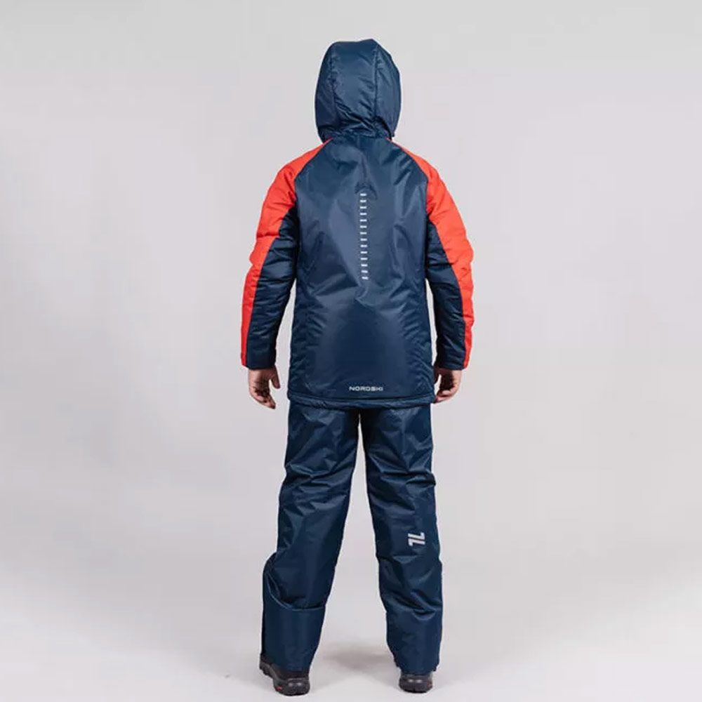 Утепленная куртка Nordski Kids Premium (116, 710 Красный/темно- синий)