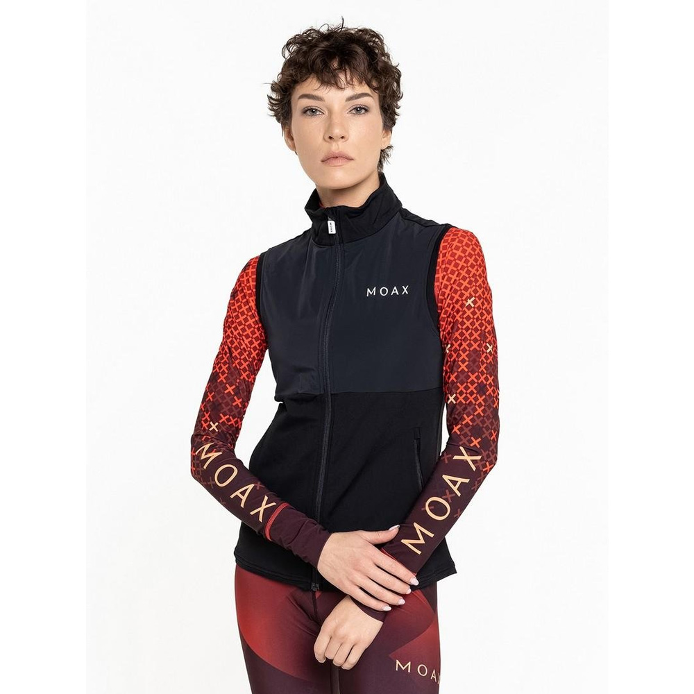 Жилет MOAX Force Wind женск. (S, 10000 Черный)