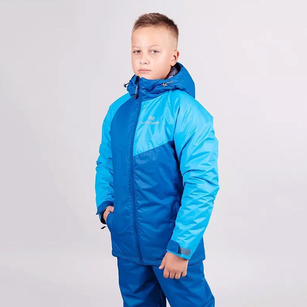 Утепленная куртка Nordski Kids Premium (110, 797 Синий/синий)
