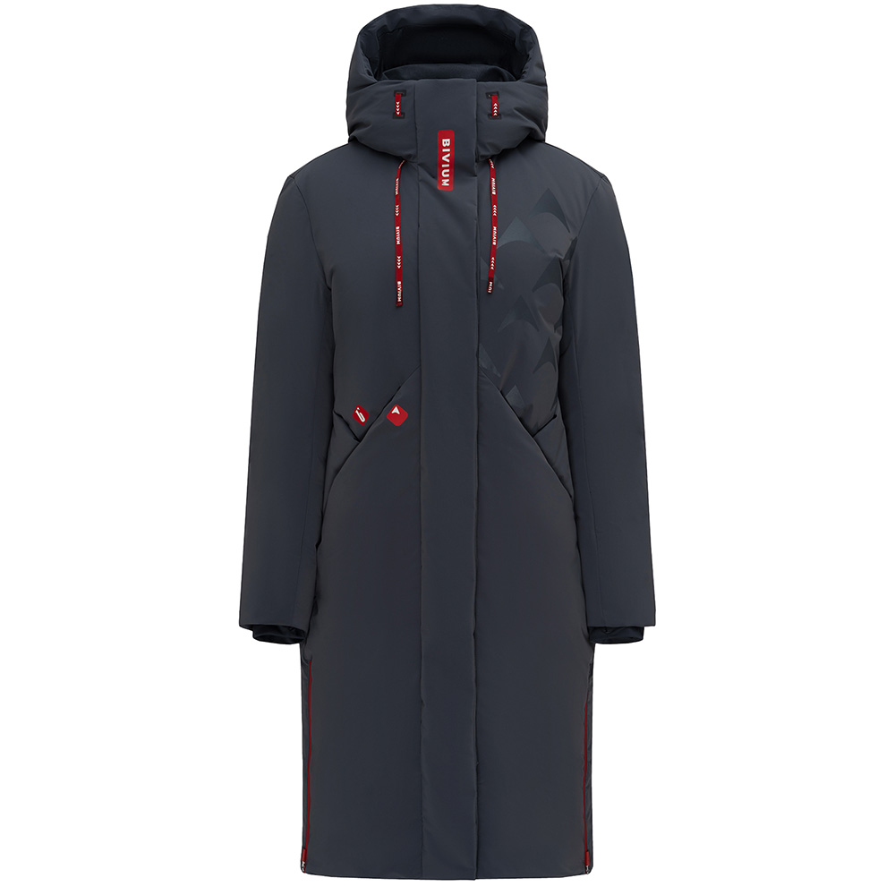 Куртка пуховая BIVIUM Verum  женск. (L, Графит)