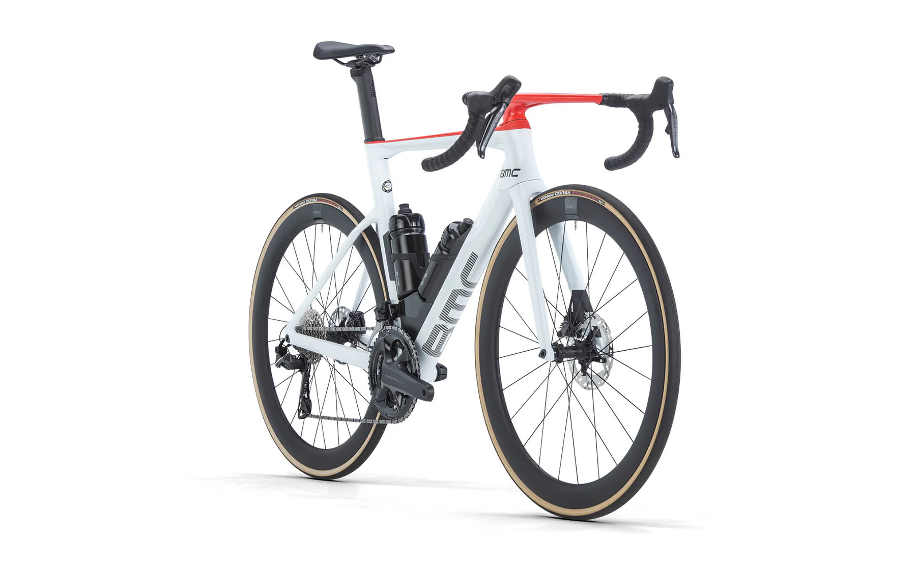 Велосипед шоссейный BMC Timemachine 01 ROAD TWO Ultegra Di2 White/Black/Red