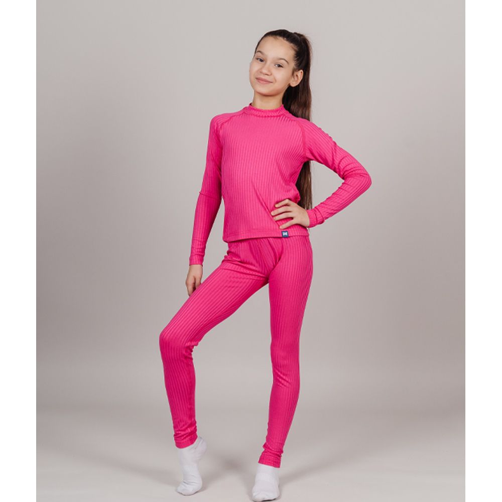 Комплект термобелья Nordski Jr.Active Pro детский (152, 025 Ягодный)