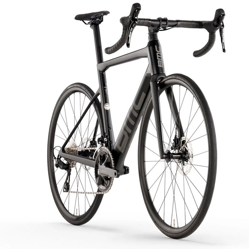 Велосипед шоссейный BMC Teammachine SLR FOUR 105 2x12 Black/Grey/Grey