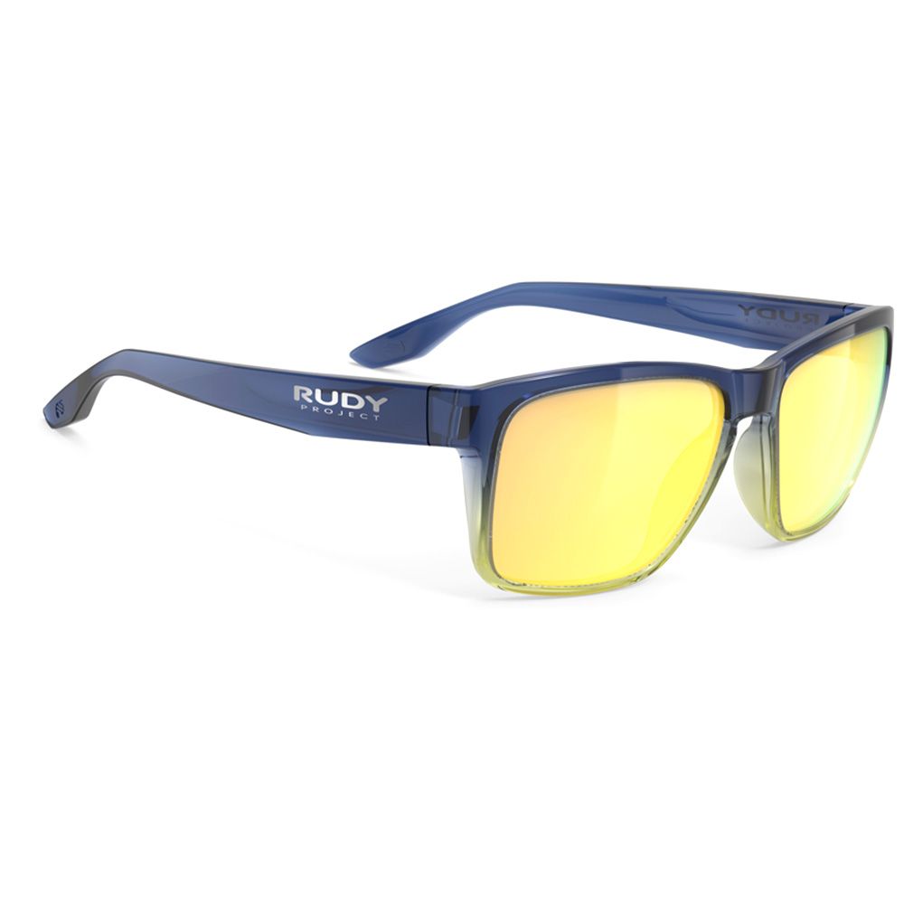 Очки Rudy Project SPINHAWK EDGE Crystal Blue Avio - Multilaserb Yellow