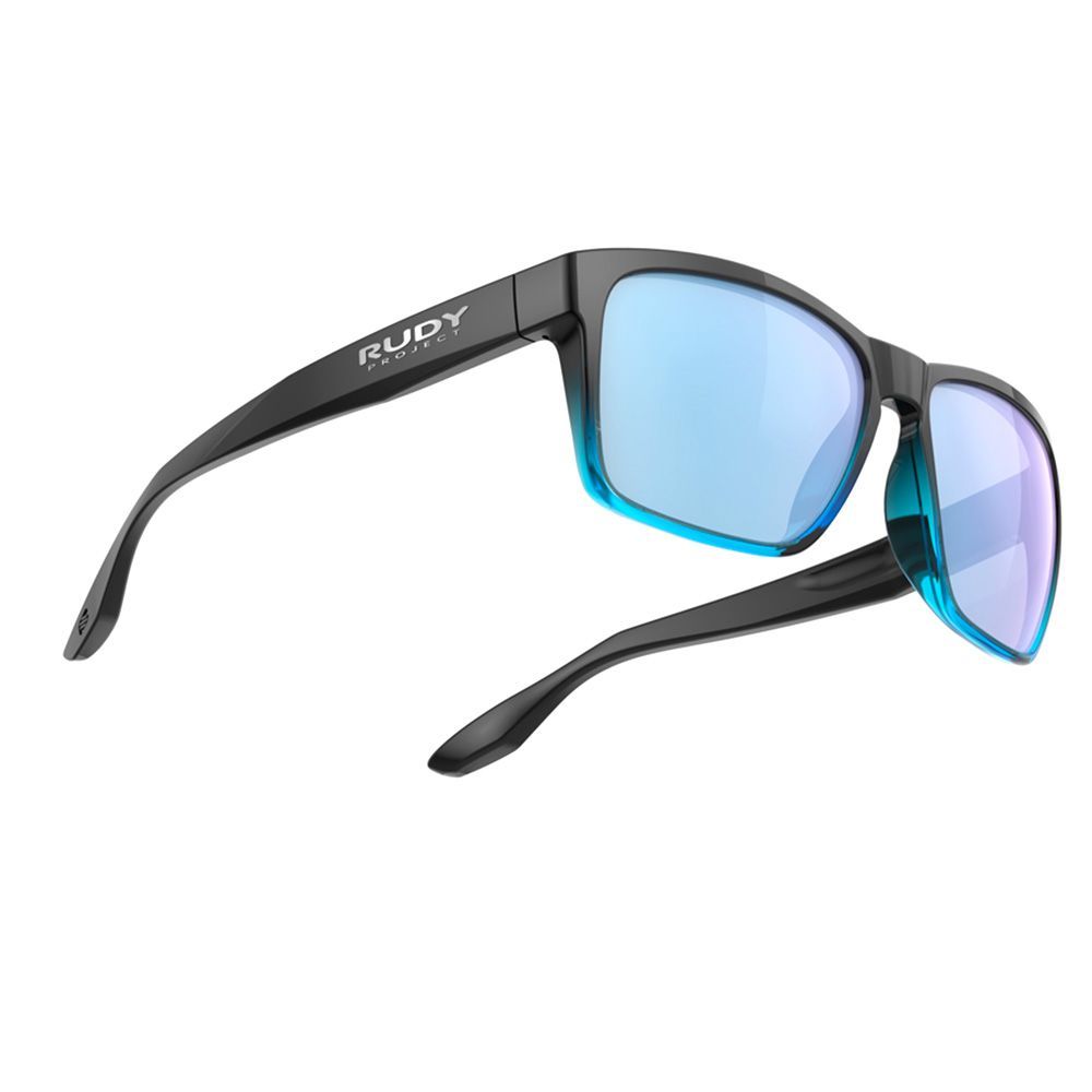 Очки Rudy Project SPINHAWK EDGE Black Fade Crystal Azur Gloss - Multilaser Ice