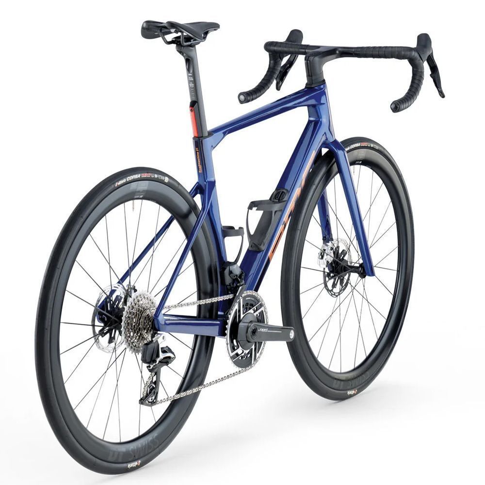 Велосипед шоссейный BMC Roadmachine 01 ONE Red AXS 2x12 Blue/Copper/Copper