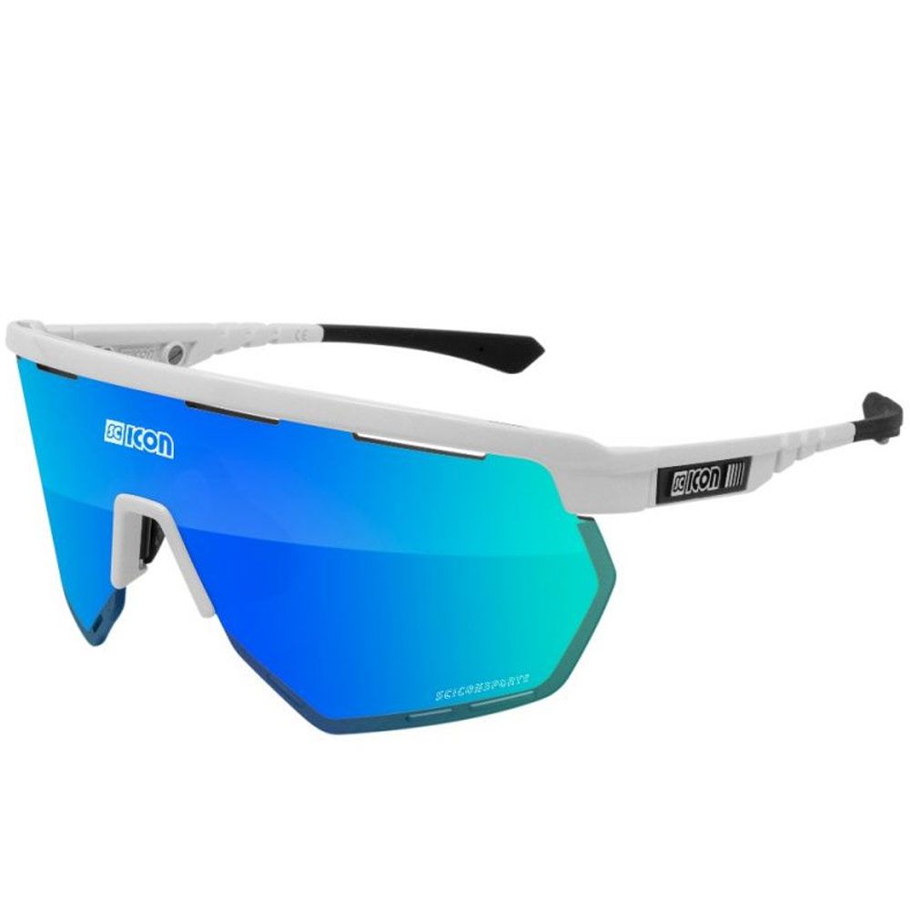Очки SCICON Aerowing Multimirror Blue +Rain Clear /White gloss