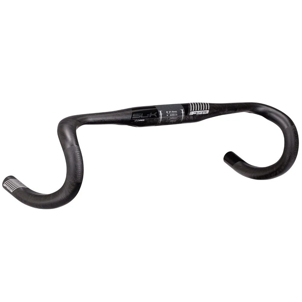 Руль шоссейный FSA SL-K Carbon Compact Grey 36cm A9