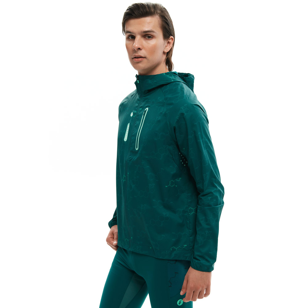 Куртка BIVIUM  (packable) . "Рельеф 2.0" мужск (Синий/зеленый, XL)