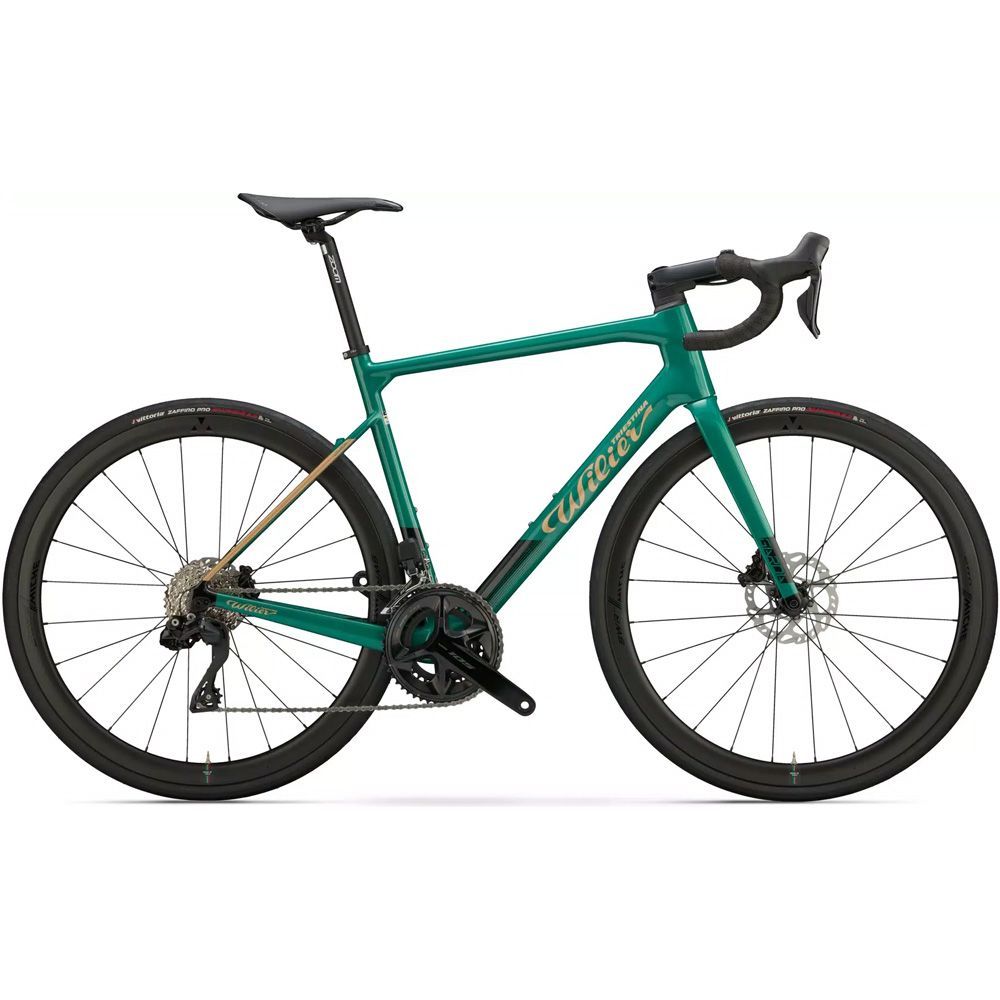 Велосипед шоссейный Wilier GARDA 105 Di2 React 40 GREEN/GOLD
