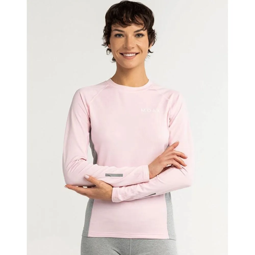 Термобелье верх Moax Comfort Warm LS женское (L, 92809 Нежно розовый)