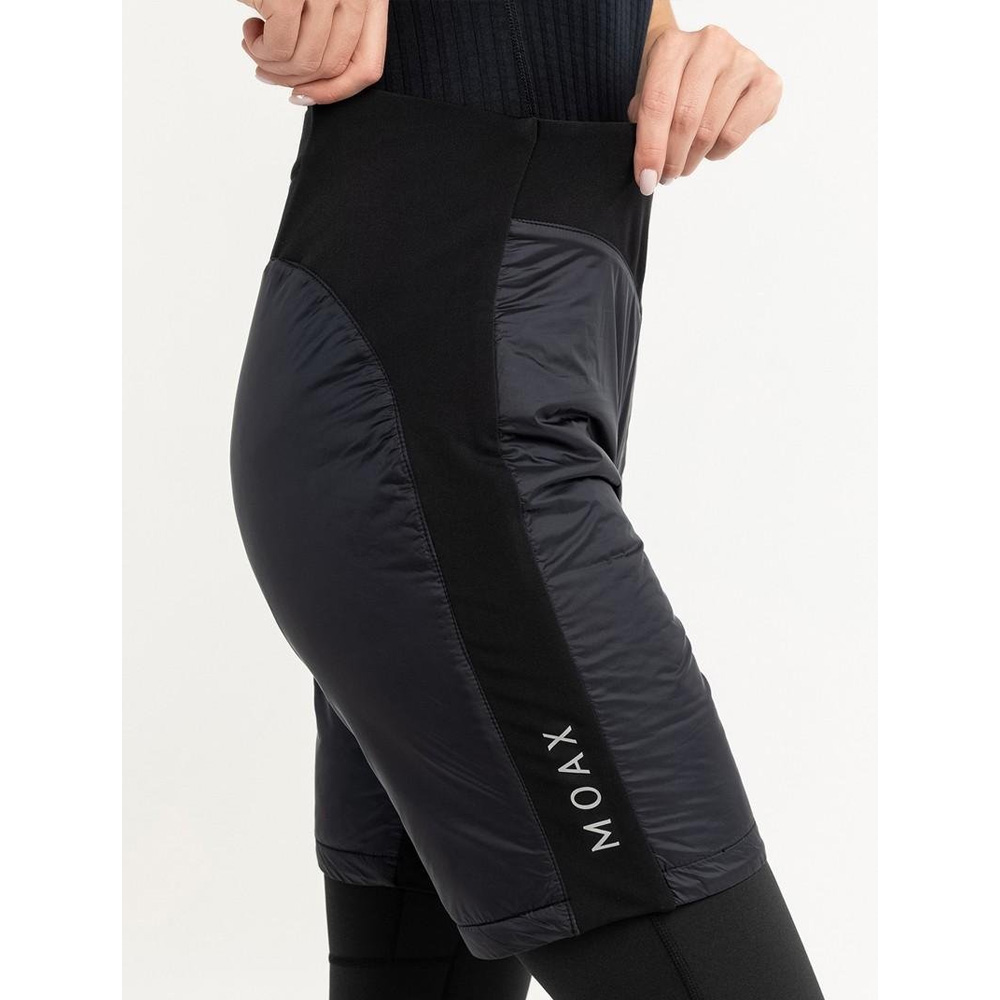 Шорты утепленные MOAX Laura жен. (L, 10001 Черный)