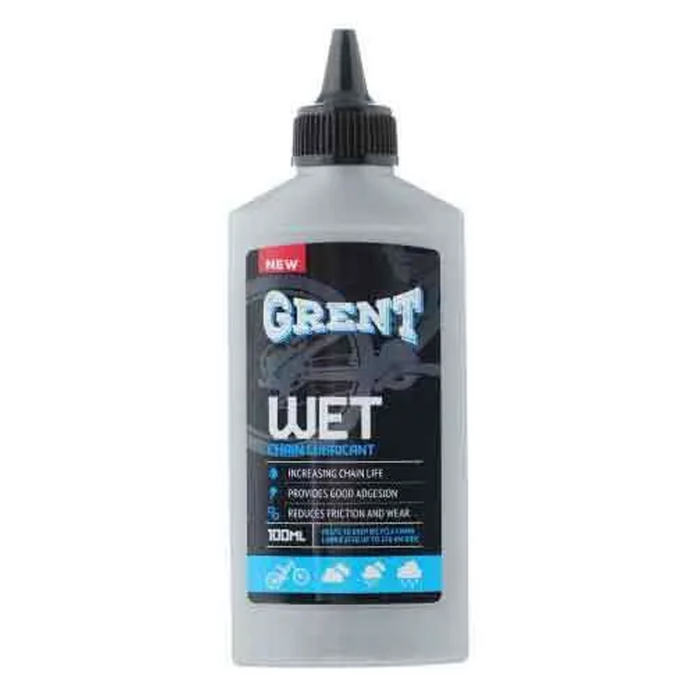 Синтетическая смазка GRENT Wet Lube для цепи для влажной погоды 60 мл 