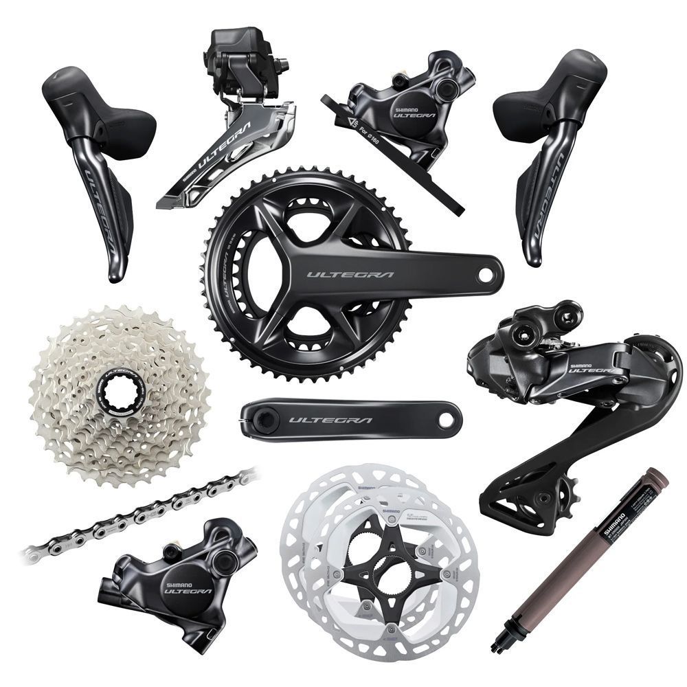 Группа Shimano Ultegra Disc 8170 TT DI2 L170 52-26 11-30 12 ск.