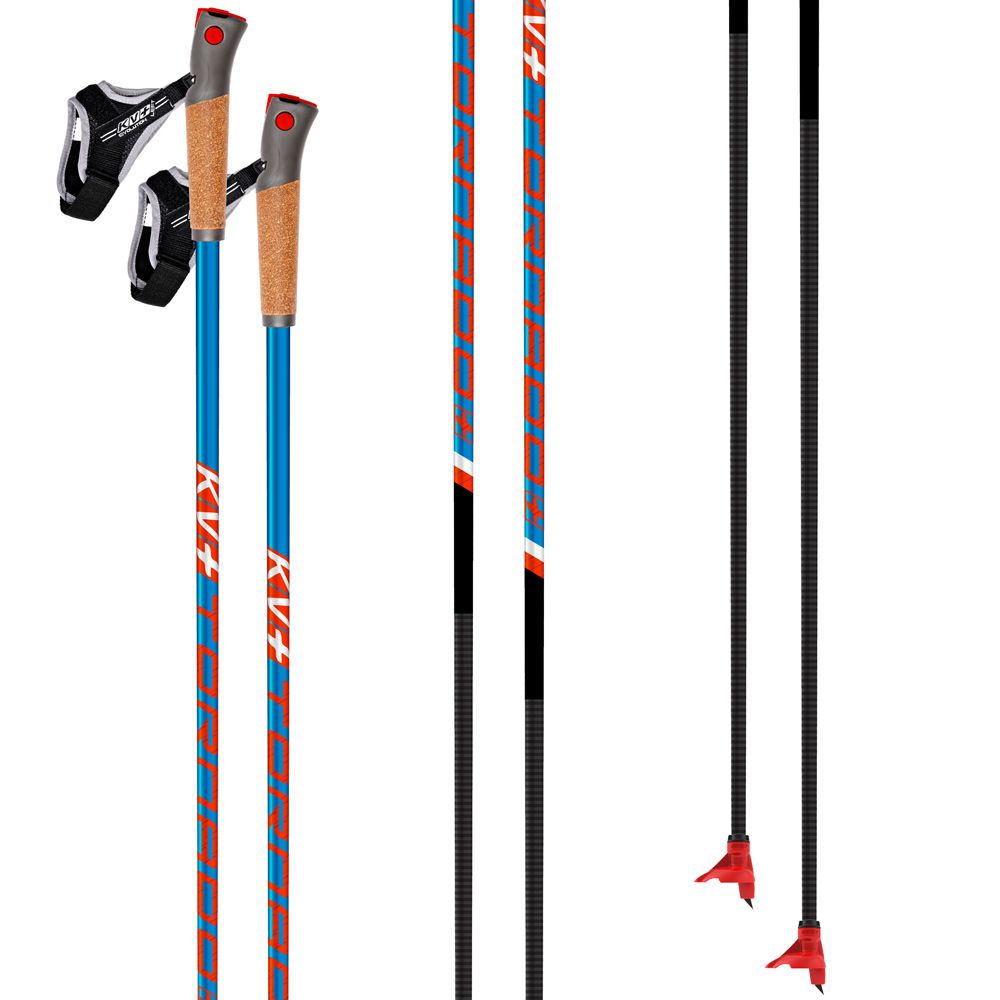 Палки лыжные KV+ TORNADO PLUS Junior QCD