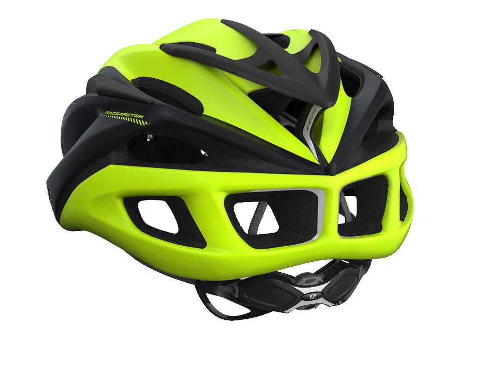 Шлем Rudy Project RACEMASTER YELLOW FLUO-BLACK L