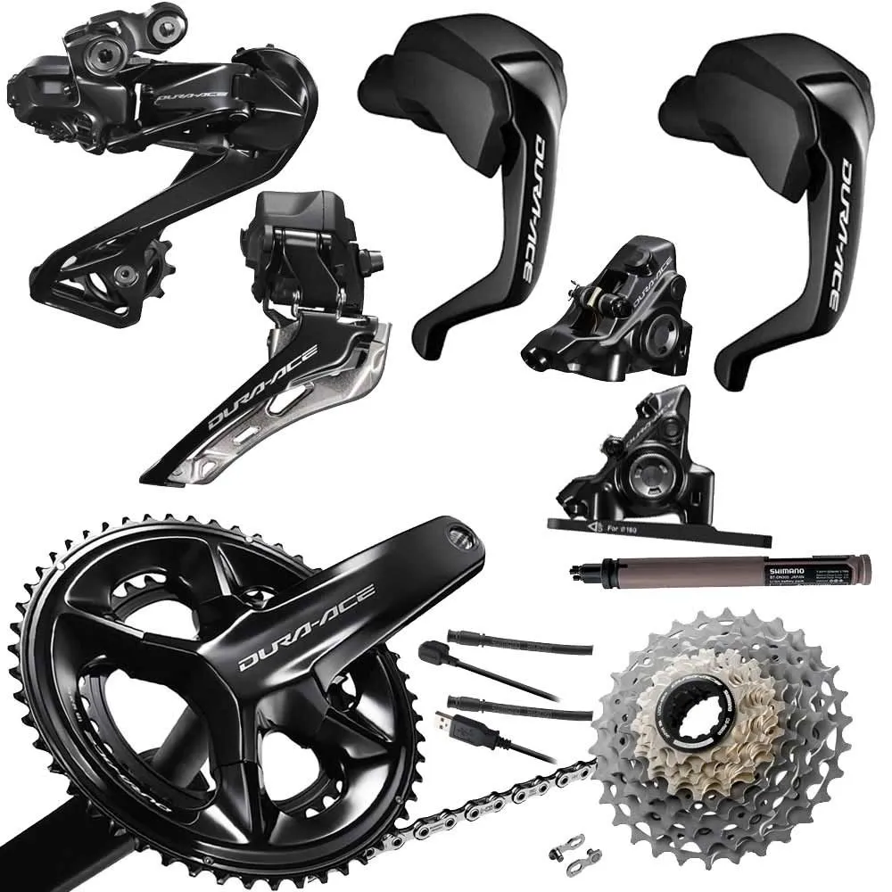Группа Shimano Dura Ace di2 Disc 9270 TT DI2 POWERMETER 172.5-54x40 11-30 12 ск.