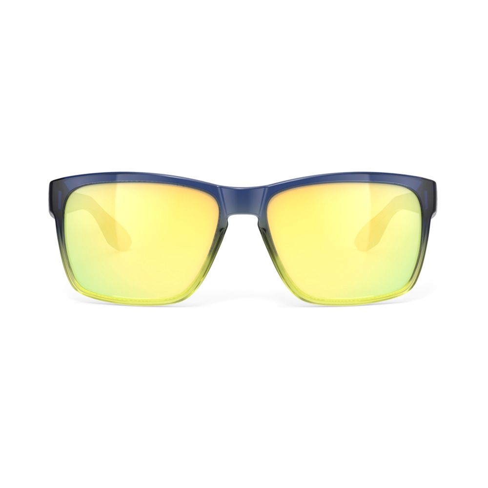 Очки Rudy Project SPINHAWK EDGE Crystal Blue Avio - Multilaserb Yellow