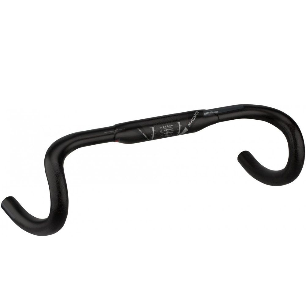 Руль шоссейный FSA K-FORCE Compact 31.8, Carbon, 44RK-222UDF Grey V14