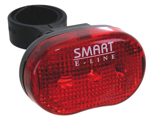 Фонарь-мигалка задний Smart 3 функ. 3 диод. 