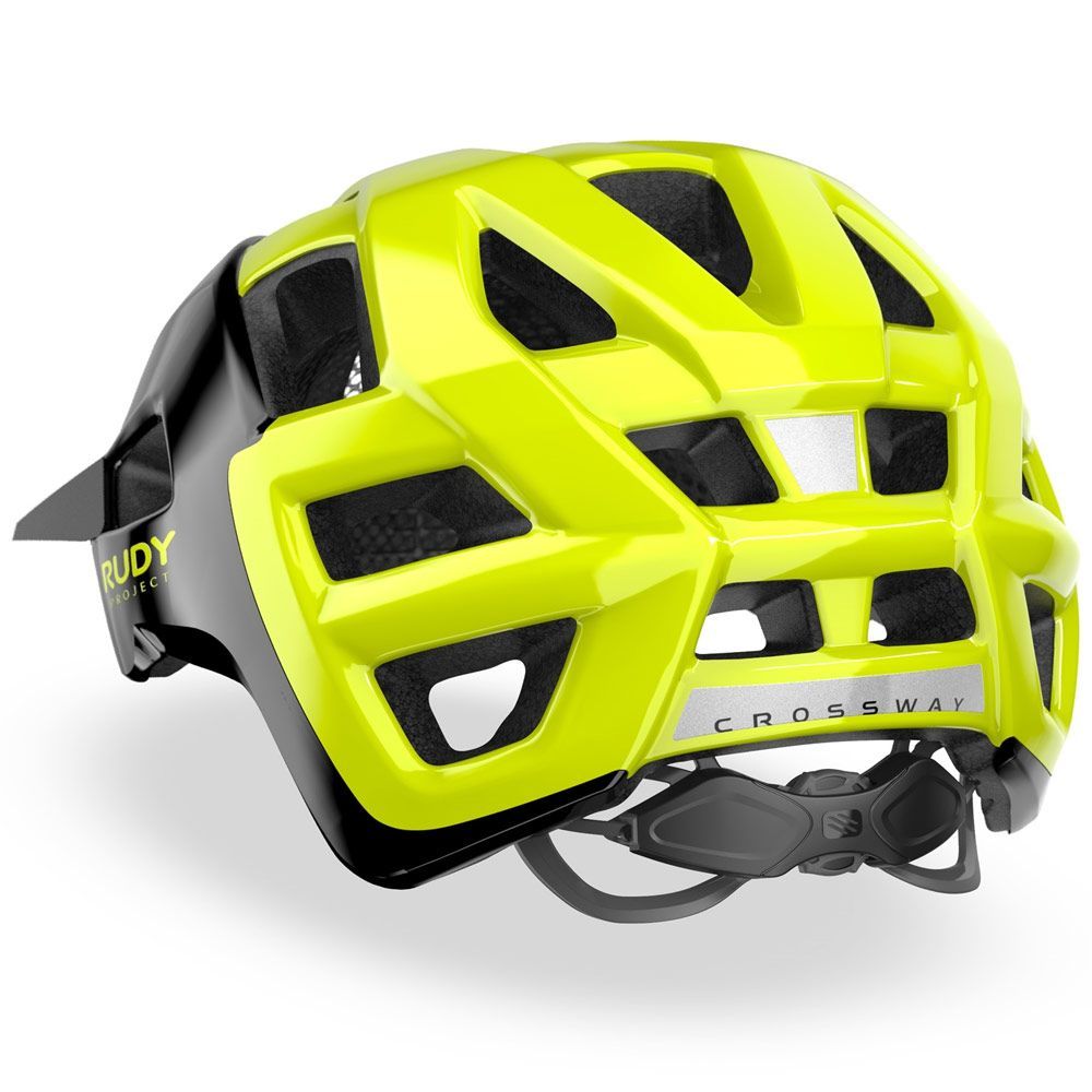 Шлем Rudy Project CROSSWAY Black/Yellow Fluo Shiny L