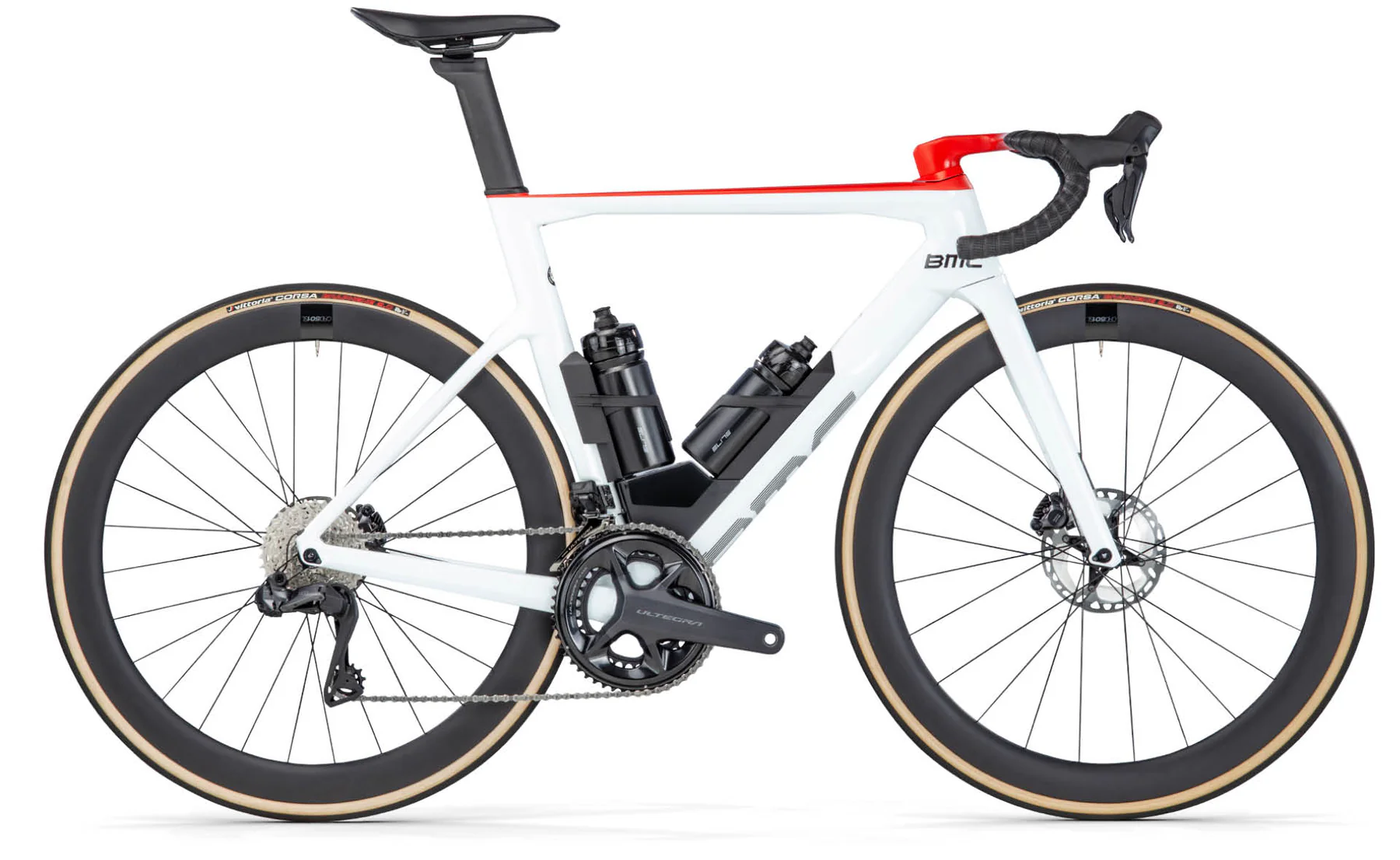 Велосипед шоссейный BMC Timemachine 01 ROAD TWO Ultegra Di2 White/Black/Red