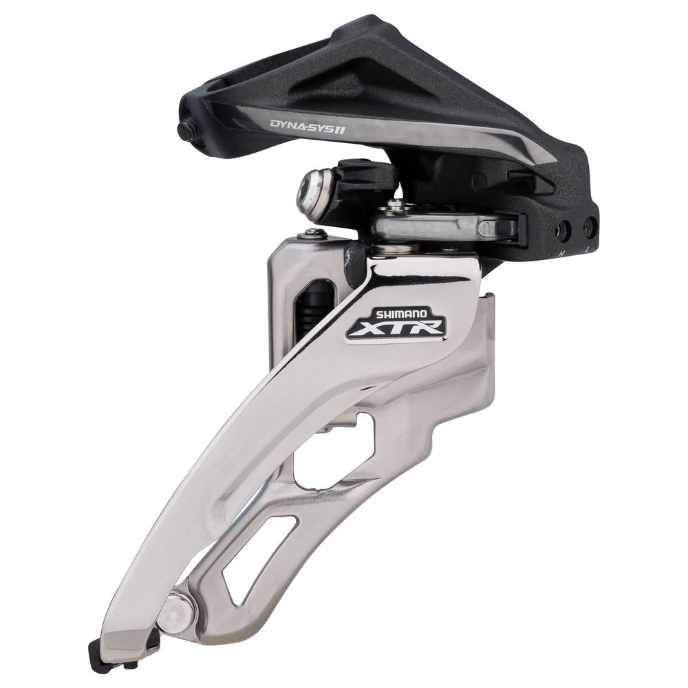 Переключатель передний Shimano XTR FD-M9000-H 3x11s  боковая тяга, верх.хомут