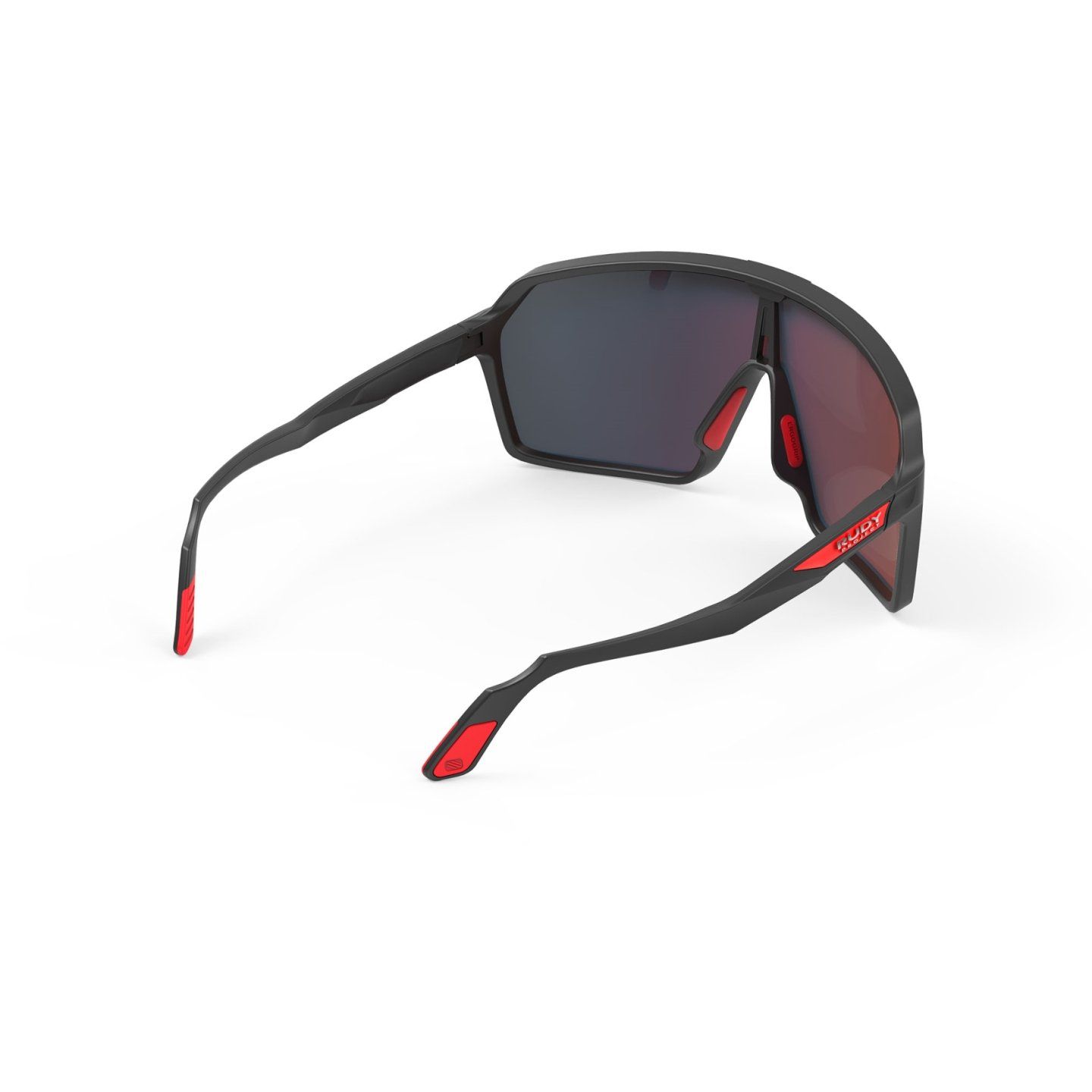 Очки Rudy Project SPINSHIELD Black Matt - MLS  Red