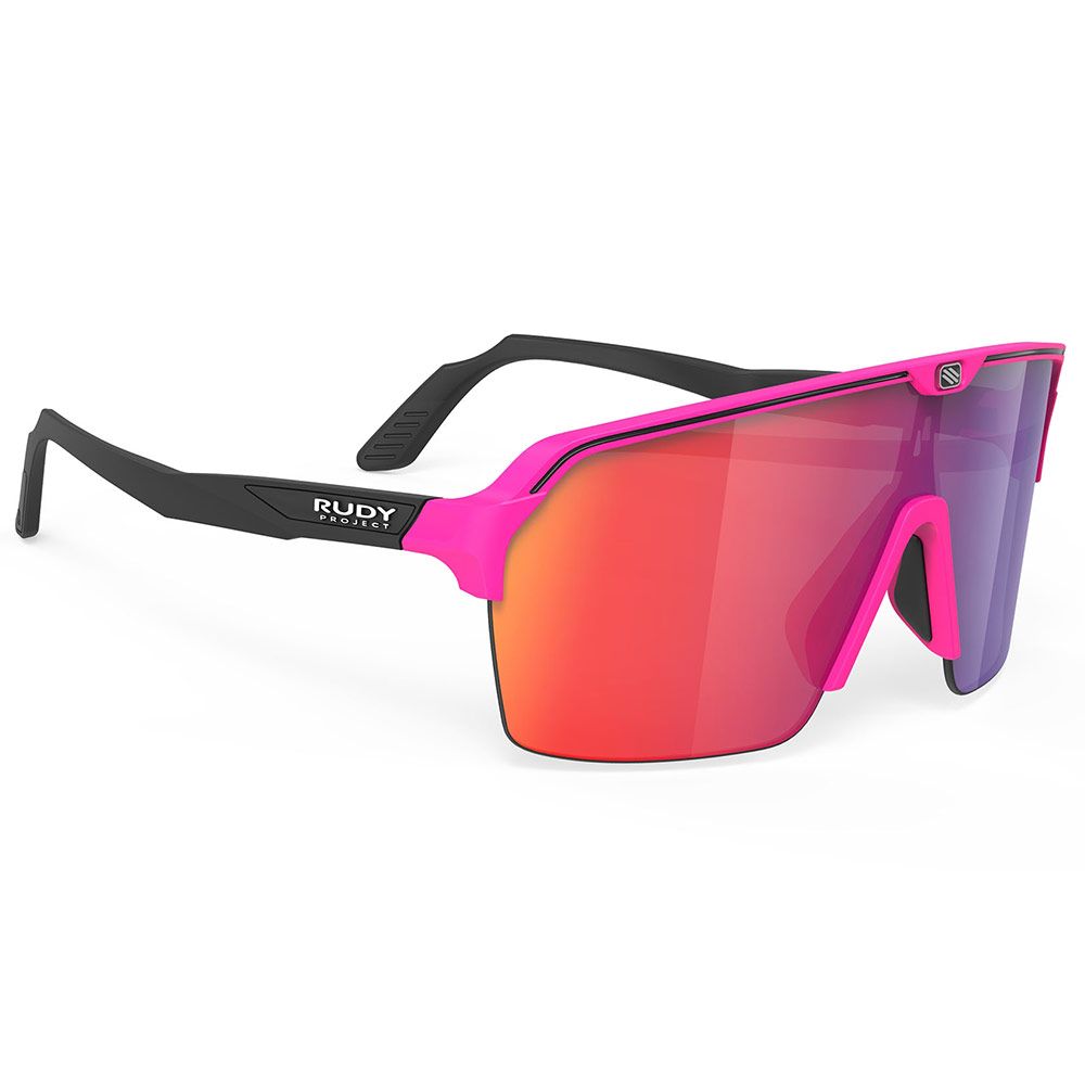 Очки Rudy Project SPINSHIELD Air Pink Fluo Matt - Multilaser Red