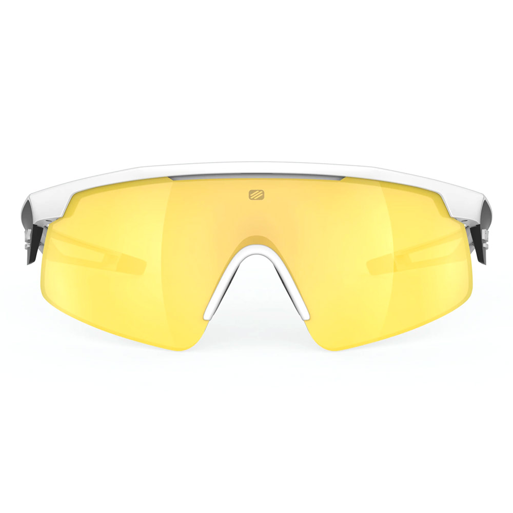Очки Rudy Project TURBOLENCE White Matt - Multilaser Yellow