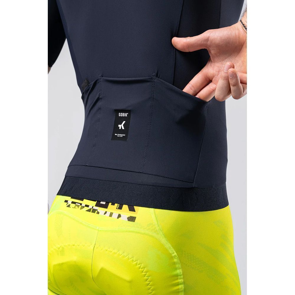 Майка кор.рукав GOBIK CX SOLID UNISEX HK ULTRABLUE