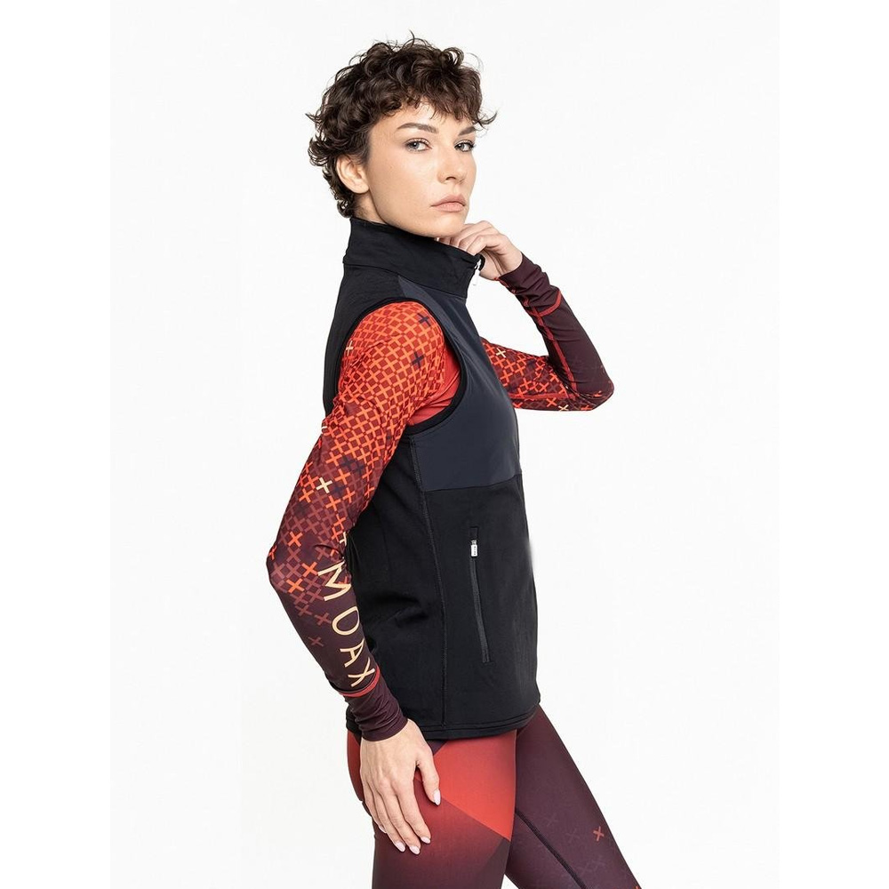 Жилет MOAX Force Wind женск. (S, 10000 Черный)
