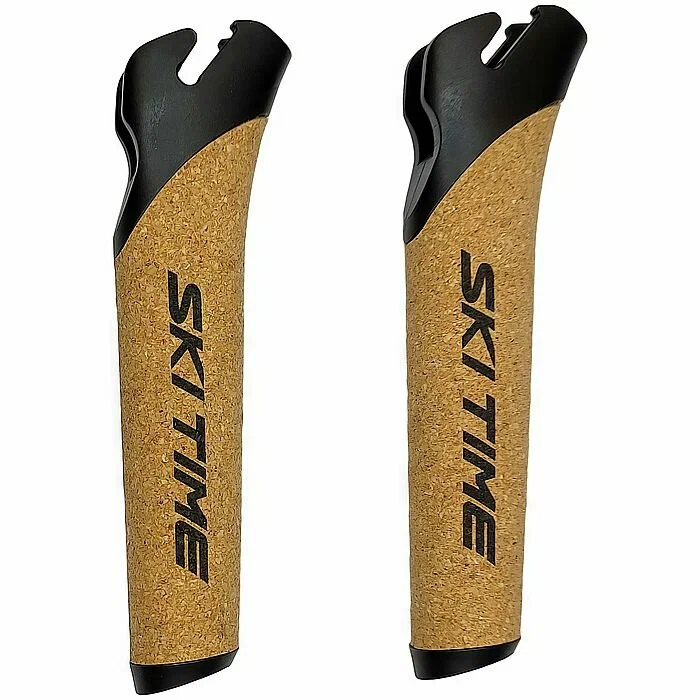 Ручки SKI TIME SPHERE CLIP 16,5 мм исскуственная пробка (Черный)