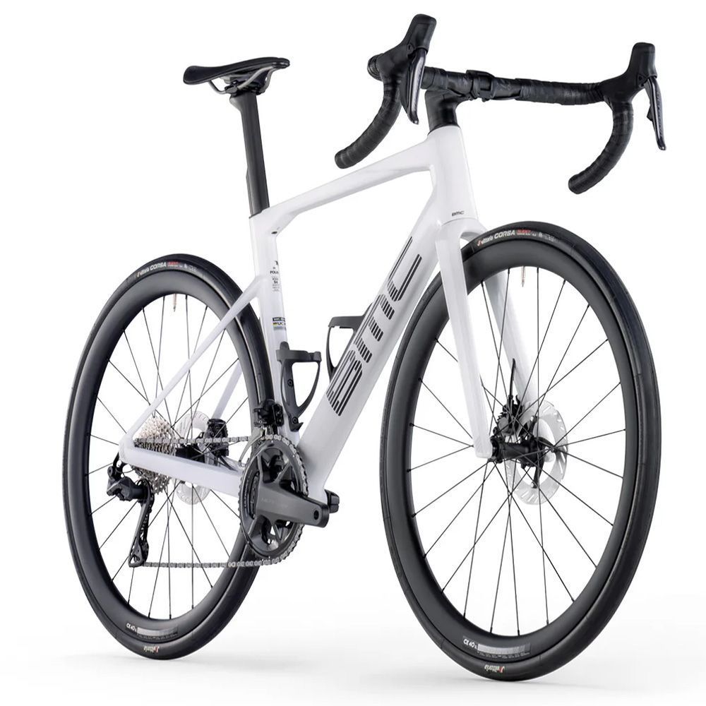 Велосипед шоссейный BMC Roadmachine 01 FOUR Ultegra Di2 2x12 White/Black/Black
