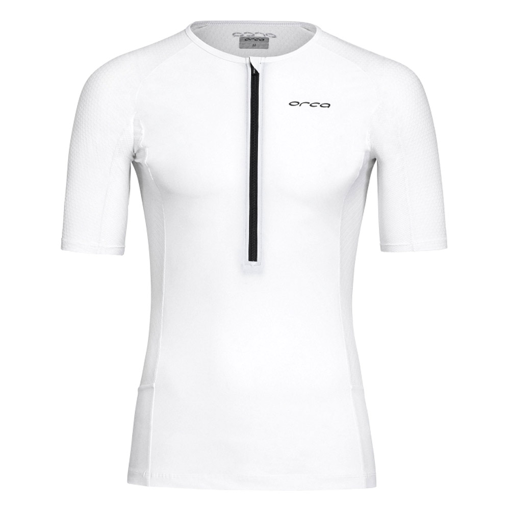 Майка Orca Athlex Sleeved Tri Top V2 (L, Белый)