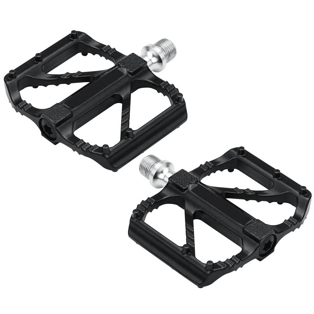 Педали EVOLUTION PLATFORM алюминиевые, 95x90мм, резьба 9/16", 3 промподшипника