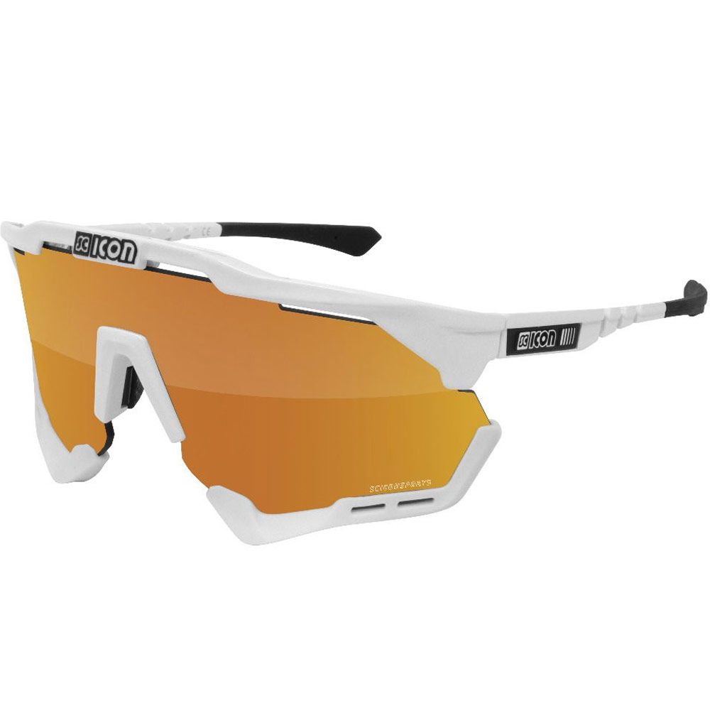 Очки SCICON Aeroshade XL Multimirror Bronze +Rain Clear /White gloss